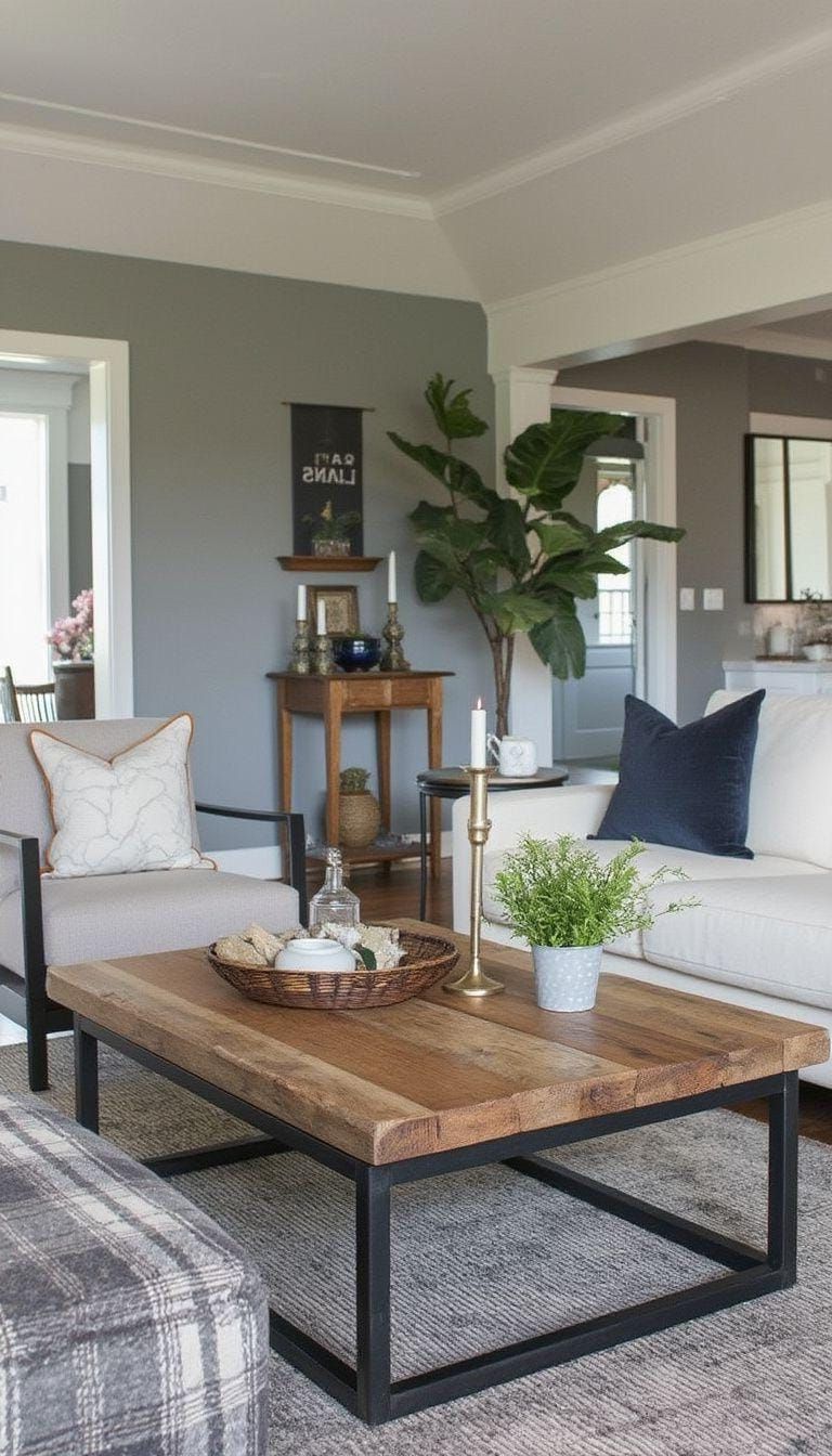 1. Reclaimed Wood Coffee Table