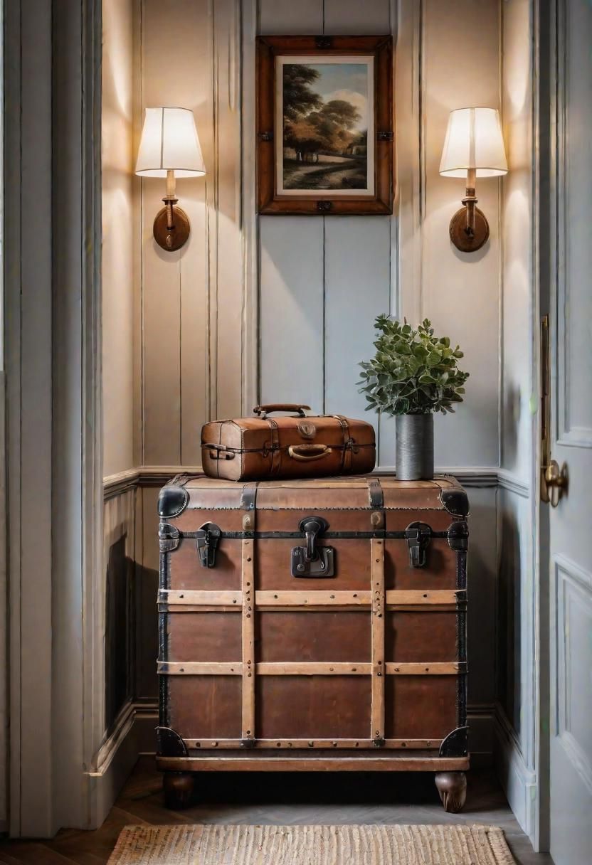 8. Vintage Trunk Dual Functionality
