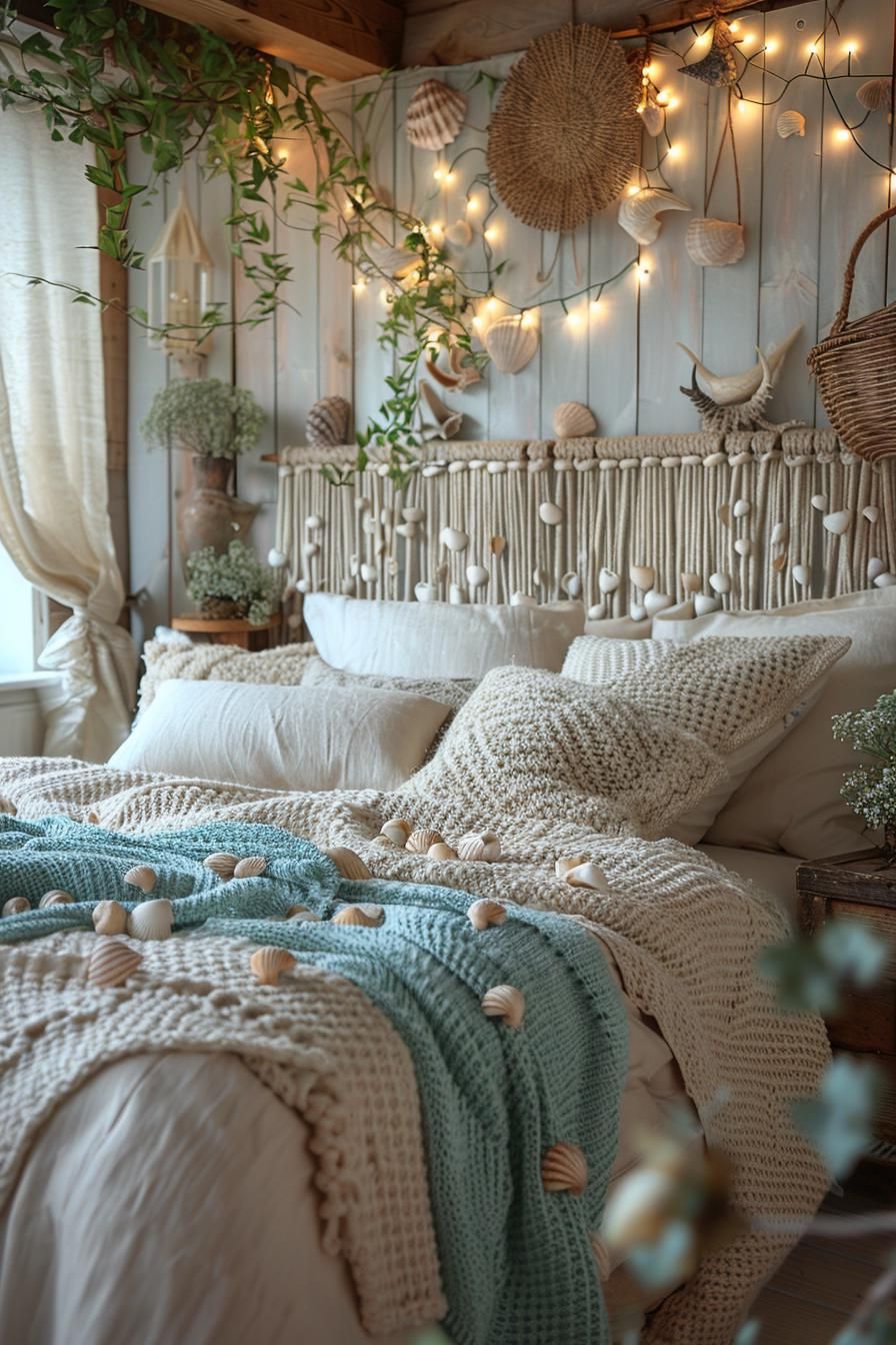2. Seaside Macrame Headboard Inspiration - photo 3
