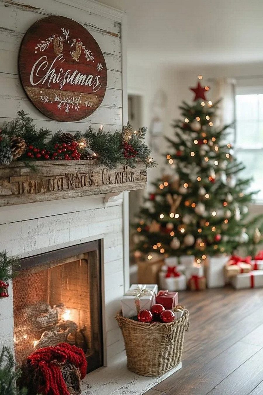 15. Rustic Wire Basket Decor Ideas - photo 2