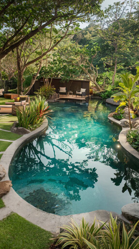 21. Retractable Pool Covers for Easy Upkeep