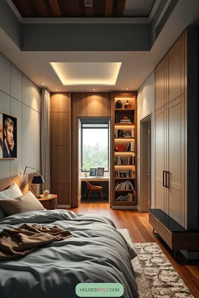 Unlock the Magic: Dreamy Bedrooms with Hidden Doors and Cozy Alcoves - photo 2