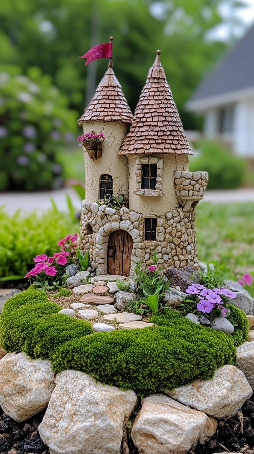 34. A Tiny Castle Wrapped in Soft Moss - photo 2