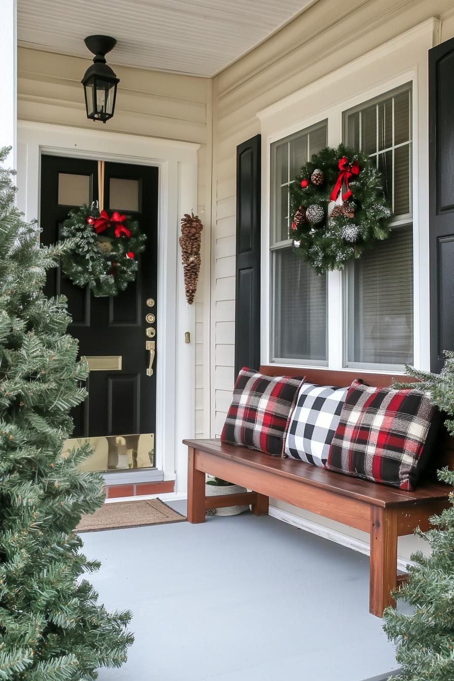 11. Buffalo Check Porch Accents - photo 2