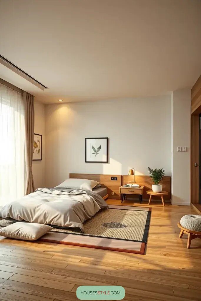 Low-Profile Beds and Floor Seating Ideas