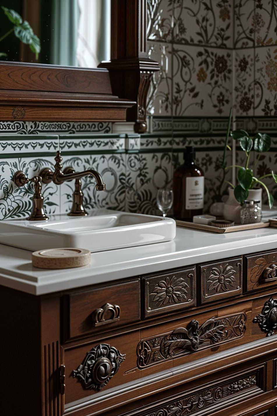 1. Vintage Dresser Vanity Conversion - photo 2