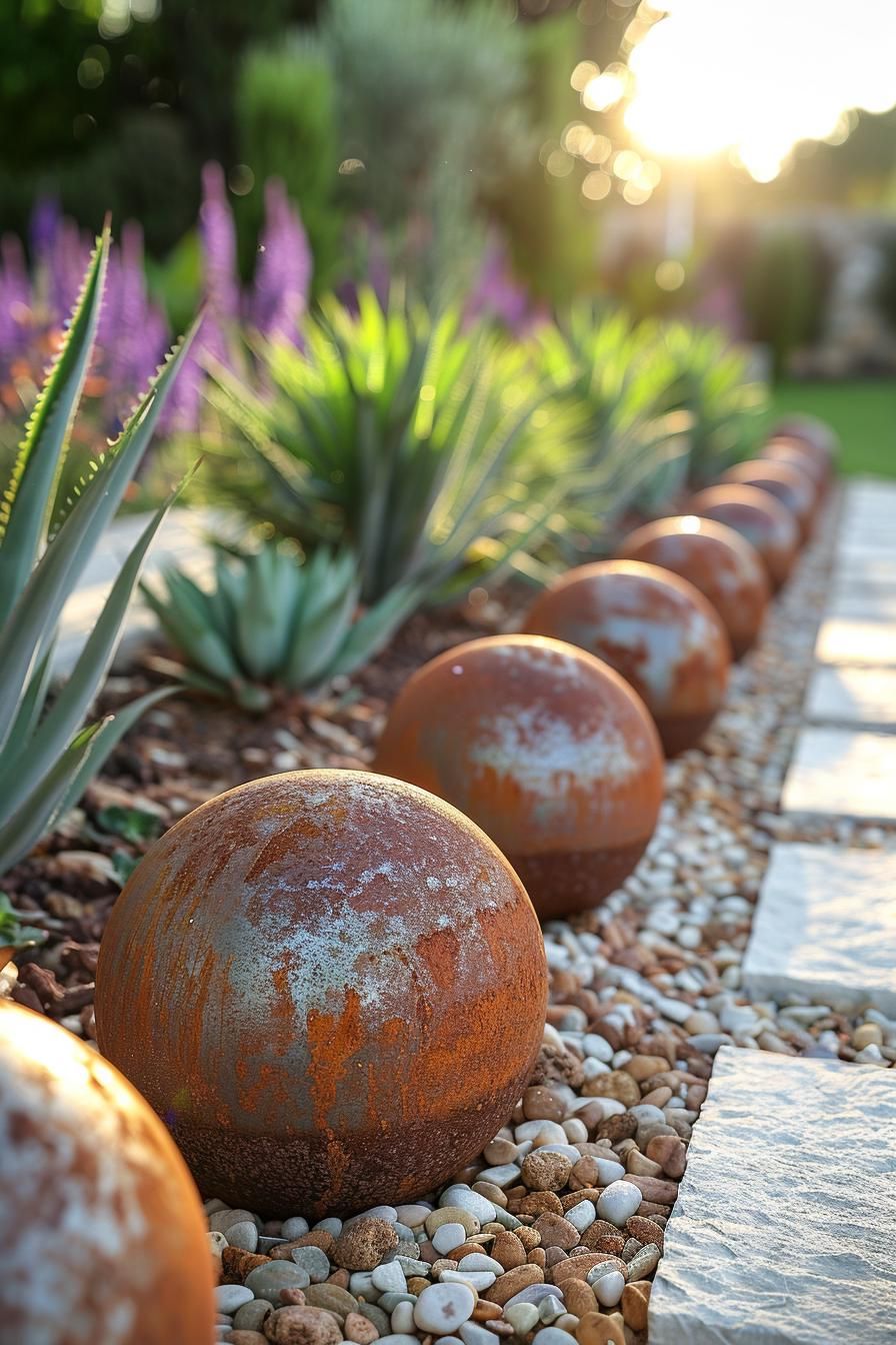 18. Metal Sphere Sculpture Ideas