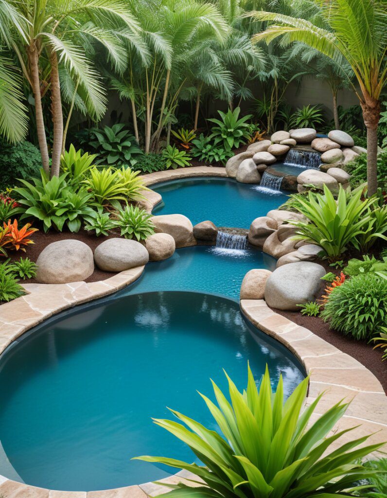 Curved Pools for a Natural Water Flow - photo 2