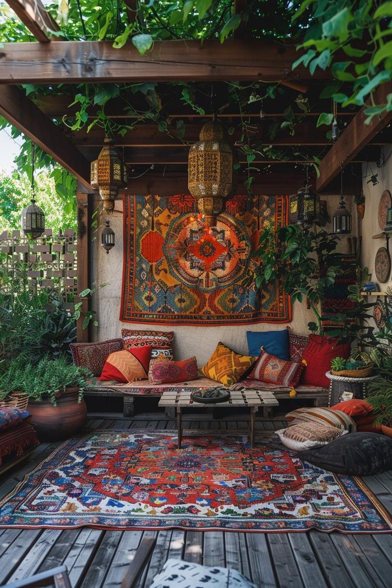 2. Boho Patio Canopy Retreat - photo 2