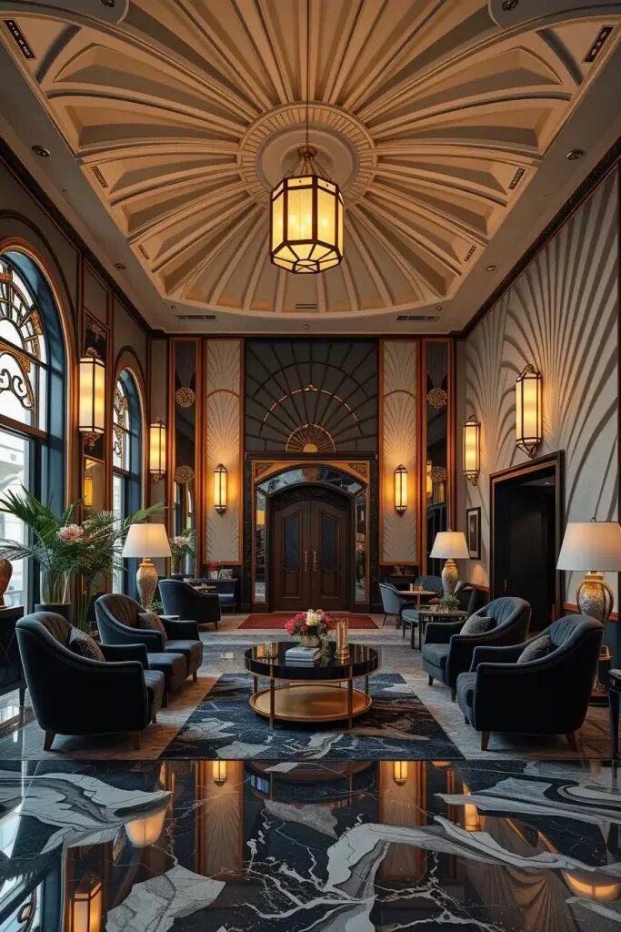 Bringing Art Deco Style into Modern Lobbies - photo 2