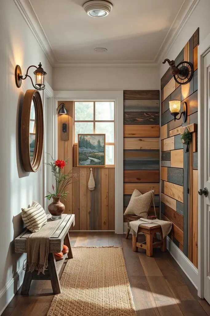 Reclaimed Wood Panels Full of Character