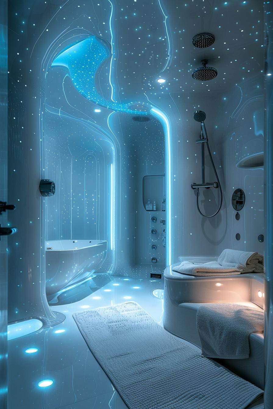 7. Futuristic Pod-Style Bathroom Design - photo 2