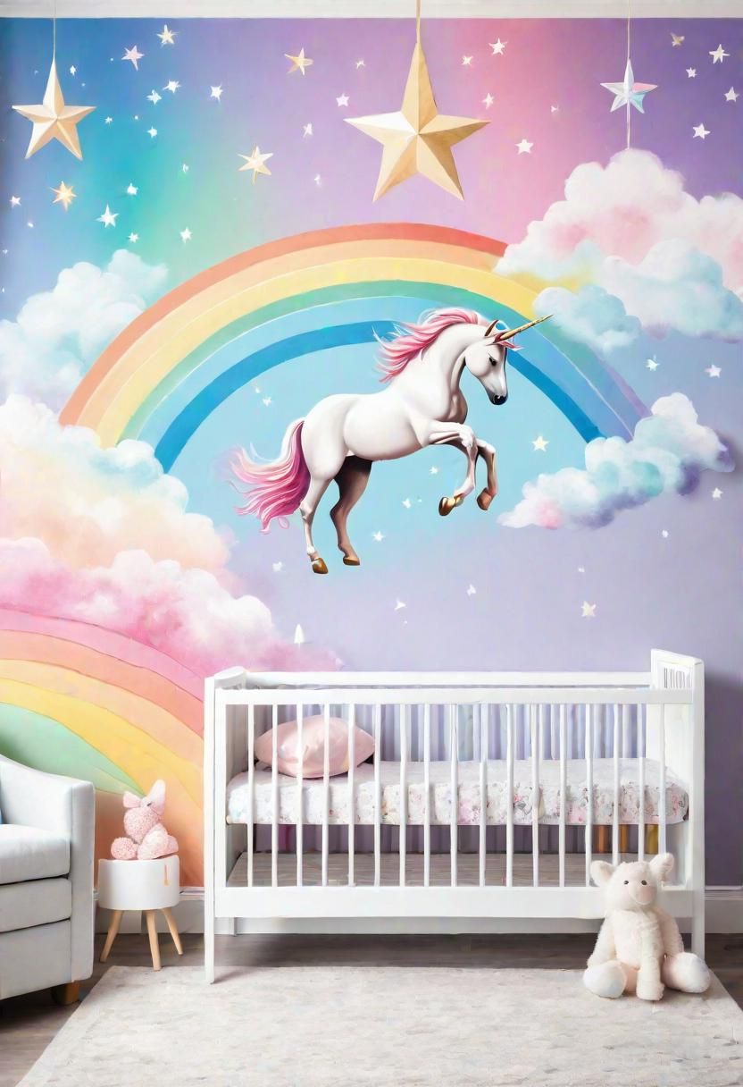 33. Magical Unicorn Nursery Theme - photo 2