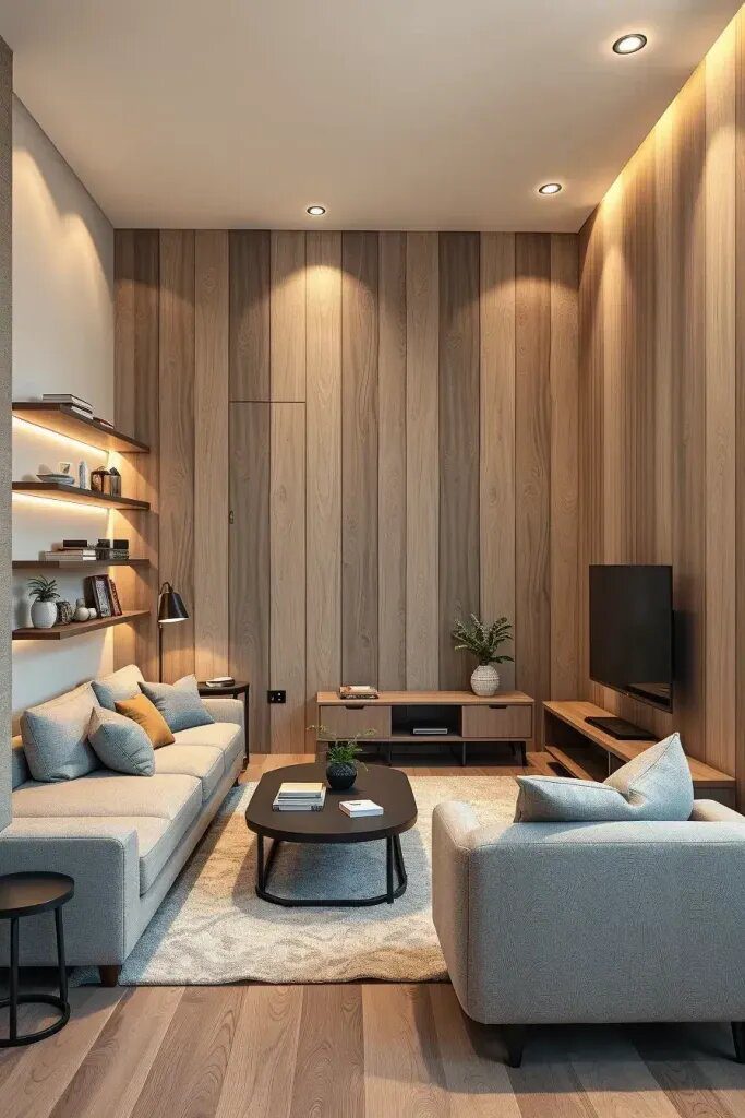 3D Accent Walls For Small Rooms - photo 2
