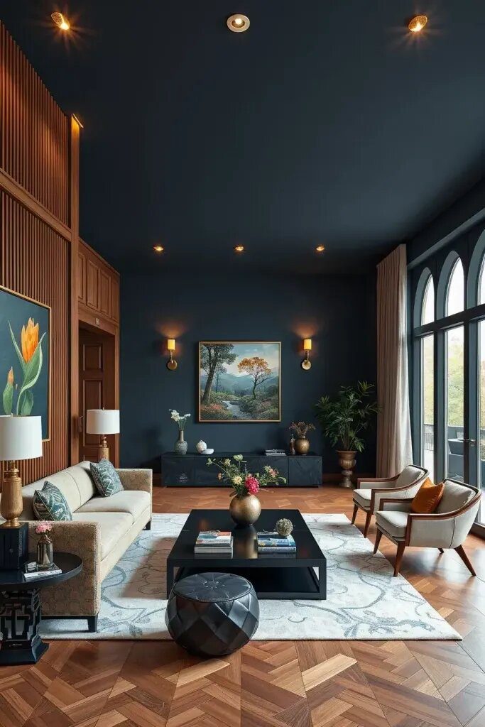 Add a touch of elegance with elongating accent walls - photo 2