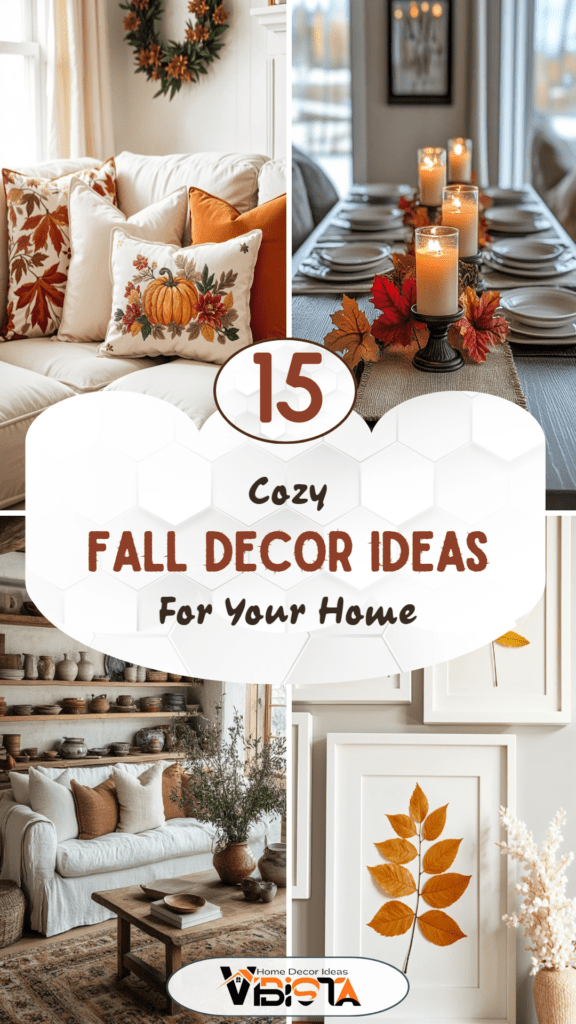15 Cozy Fall Decor Ideas for Your Home