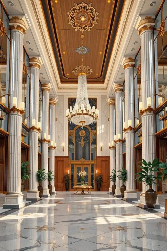 Architectural Symmetry as a Visual Focal Point