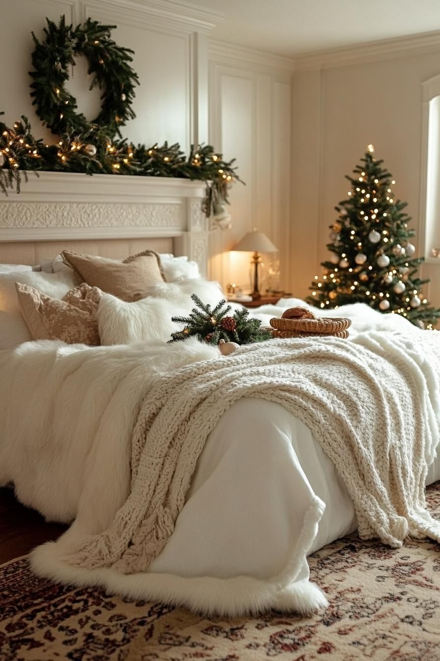 8. White Faux Fur Delight - photo 2