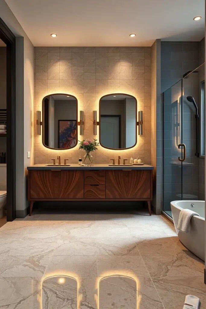 Mixing Materials and Textured Finishes
