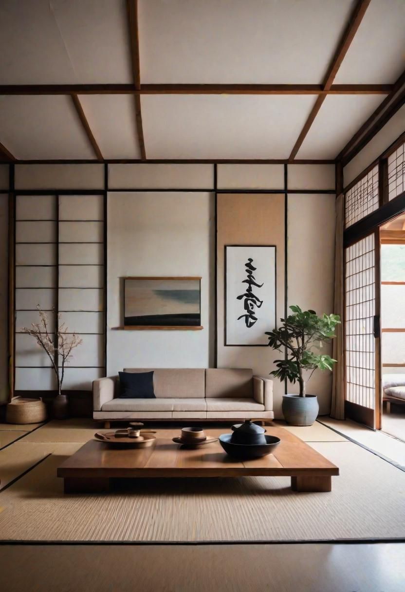 44. Minimalist Japanese Living Room Ideas