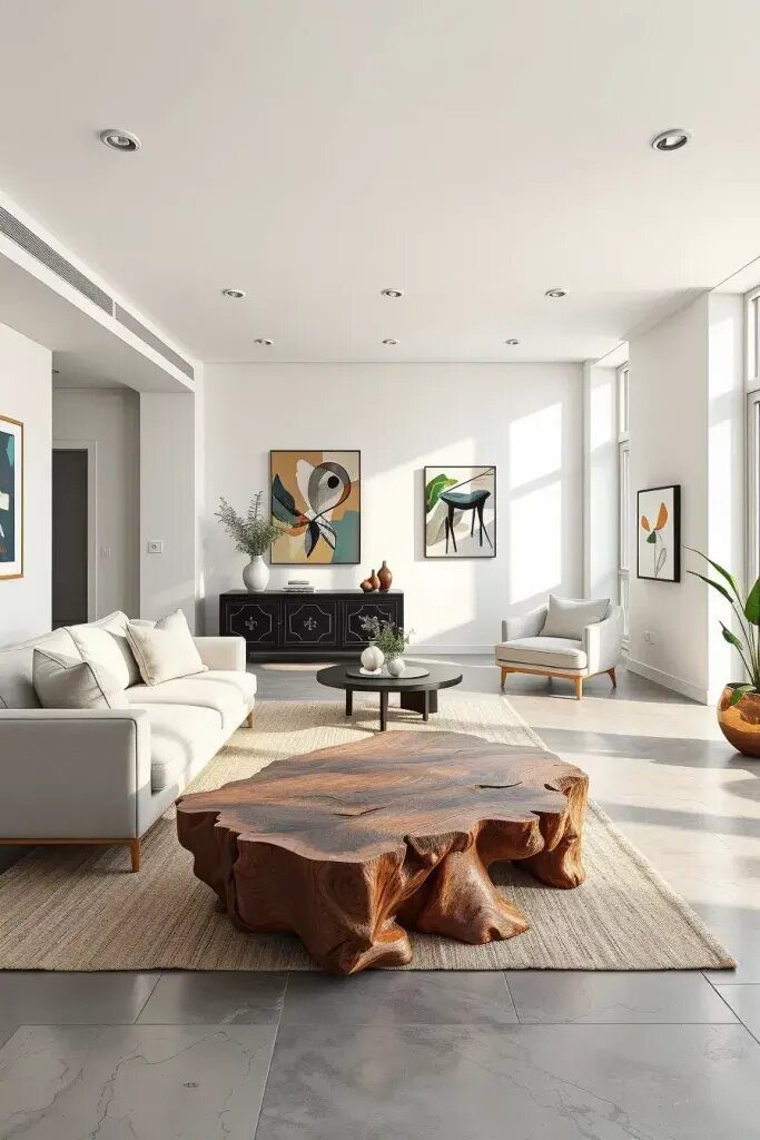 Pairing Carved Furniture With Minimalist Decor - photo 2