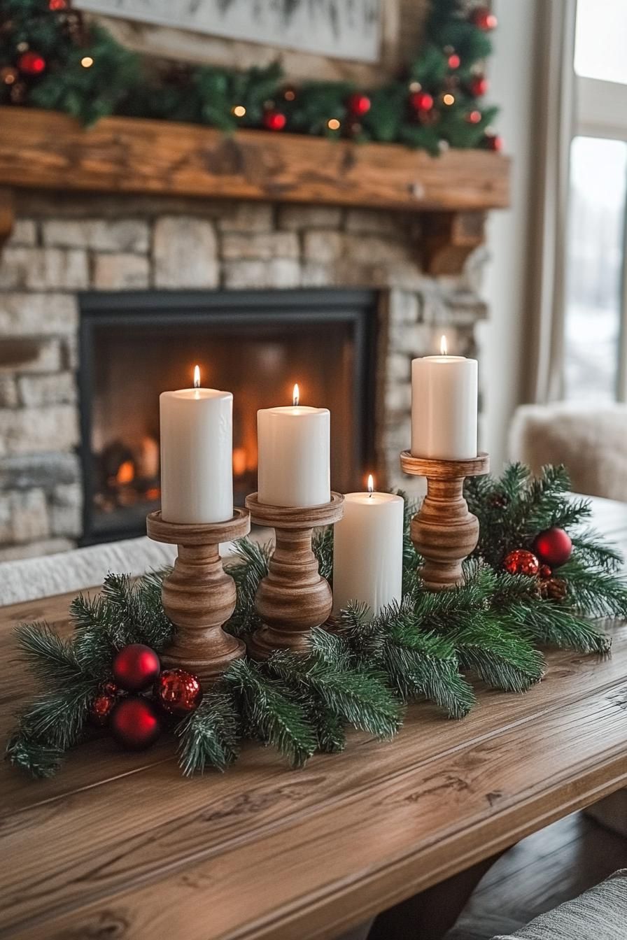 20. Farmhouse Candle Holder Displays - photo 2