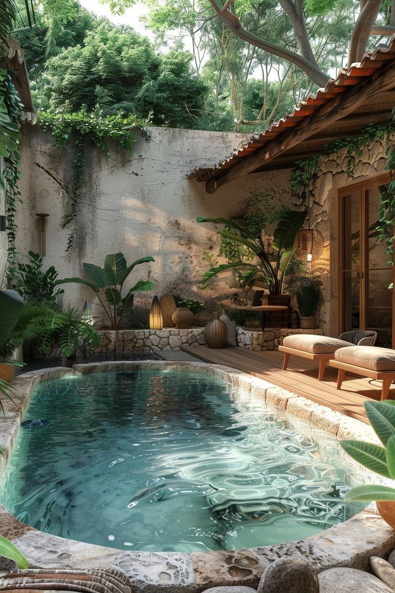 3. Country Charm: Stone Edge Haven