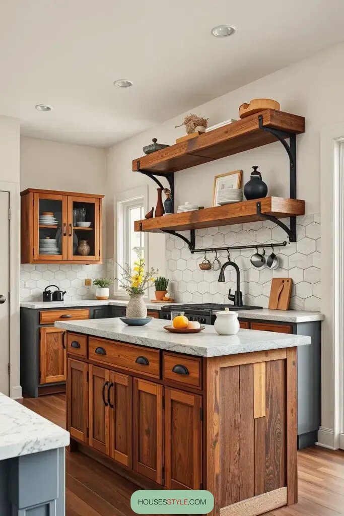 Reclaimed Wood Pieces for an Authentic Touch