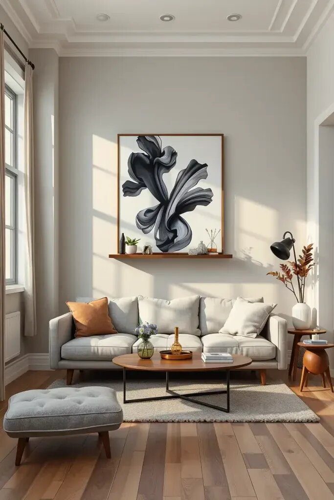 How to Use Statement Wall Art in Small Spaces