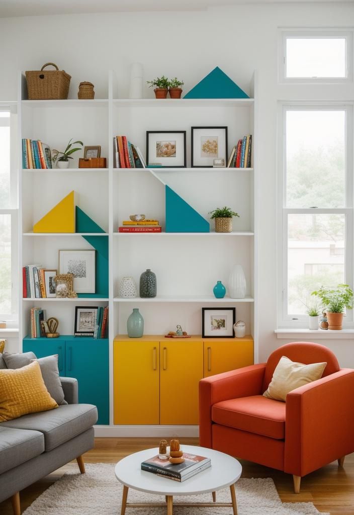 14. Modular Box-Style Shelving Layouts