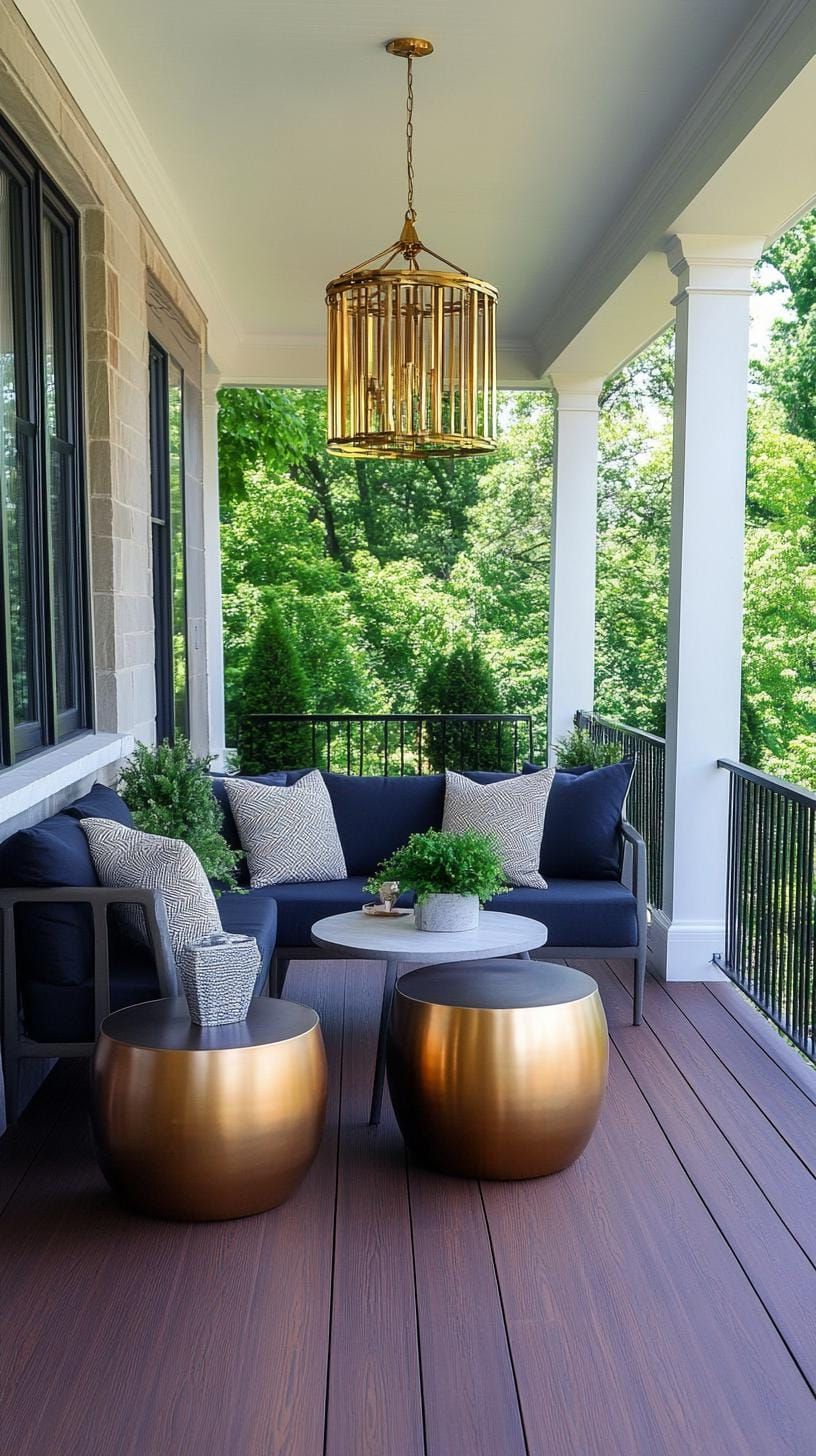 28. Glam Look With Metallic Accents - photo 2