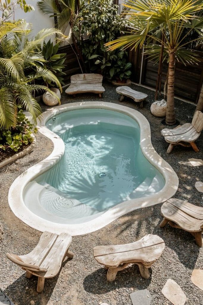 2. Bohemian Retreat: Organic Shapes and Texture