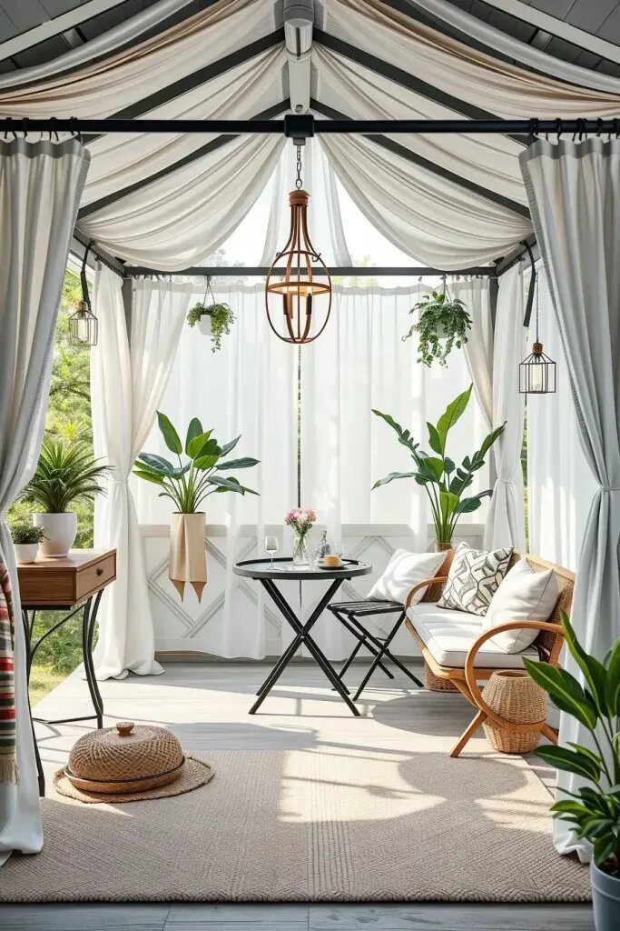 Smart Design Tips for a Small Gazebo Space - photo 2