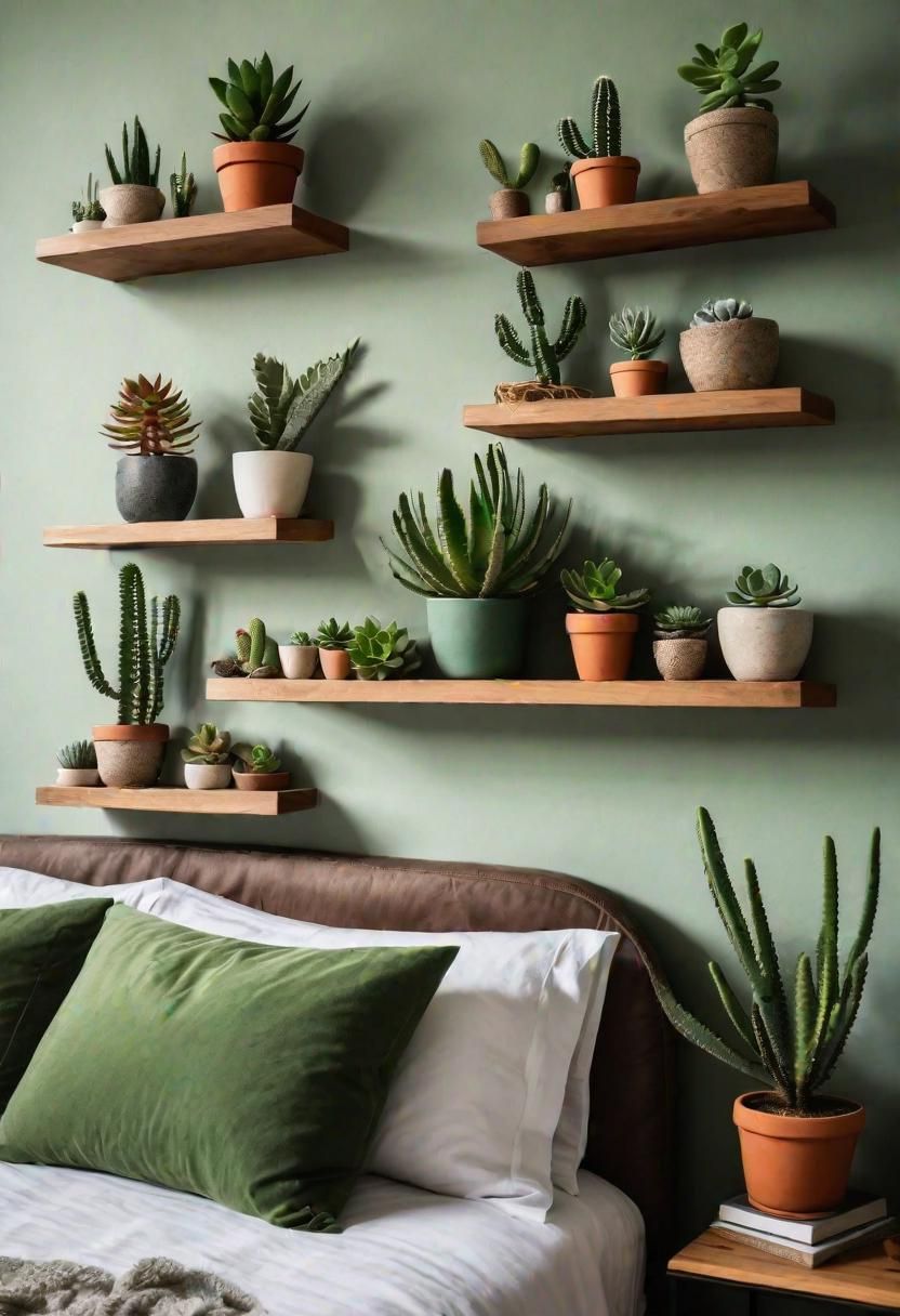 9. Floating Shelves for Succulents - photo 2