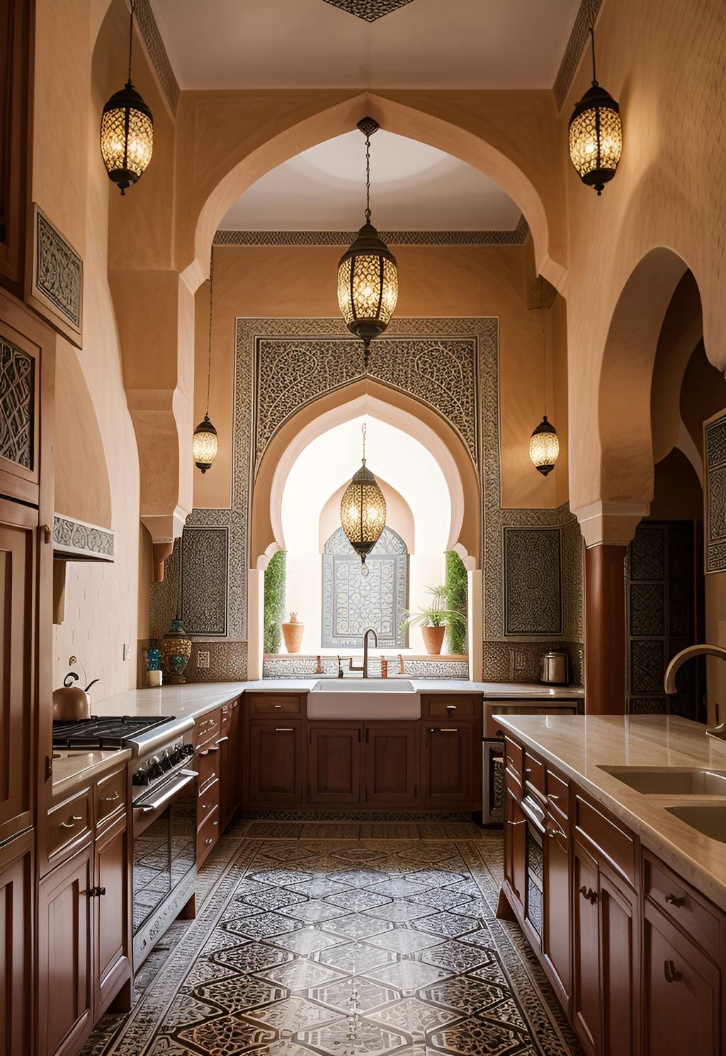 20. Moroccan Kitchen Style Ideas