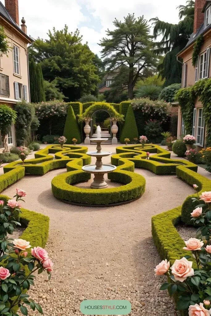 European Estate Style for Formal Gardens