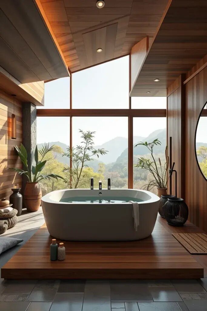 Discover a Japanese-Style Soaking Tub