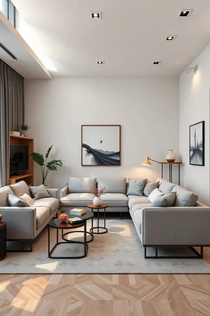 Cozy Up Your Apartment with Chic Minimalist Living Room Furniture
