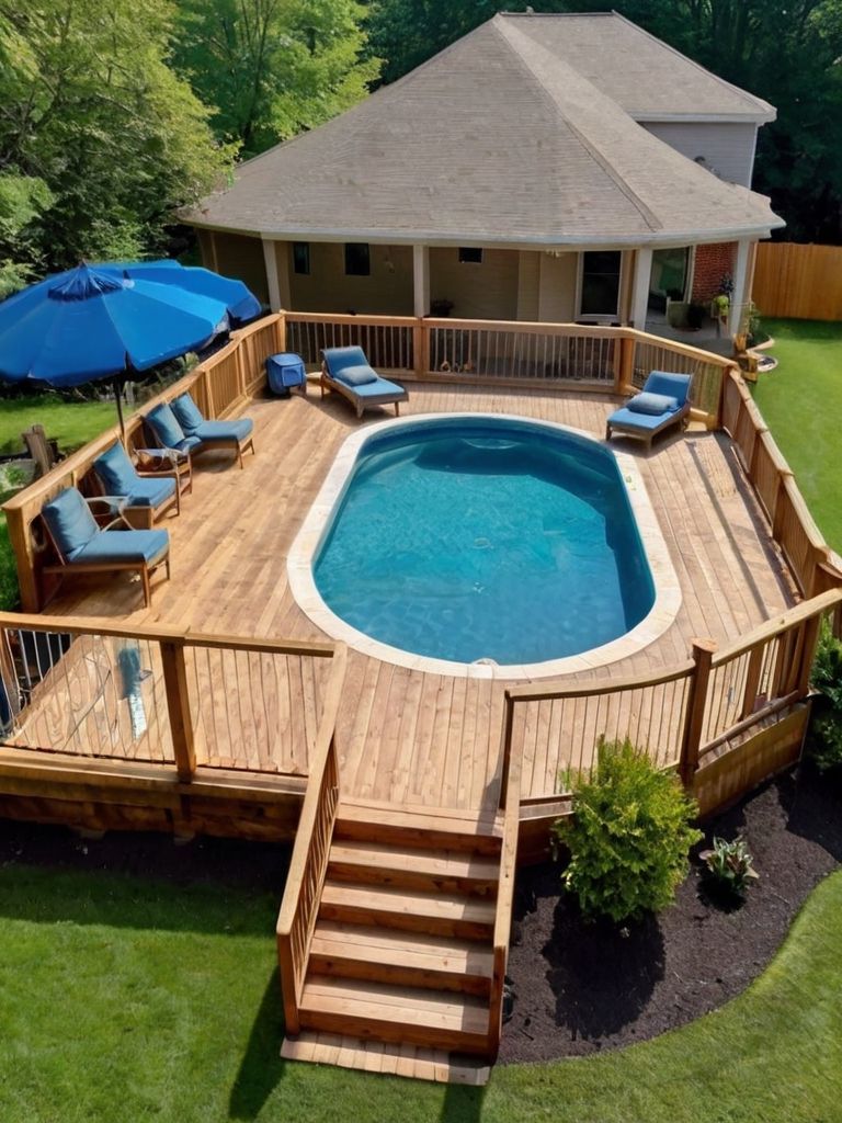 Minimalist Wood Deck for a Clean Look