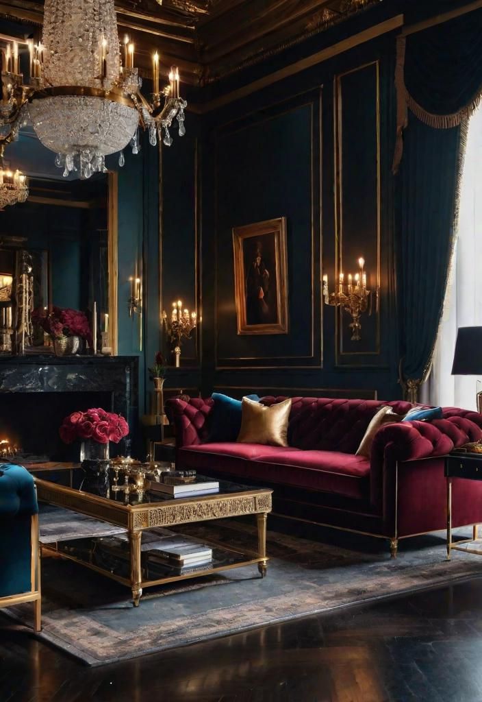 23. Rich Velvet Luxe Décor