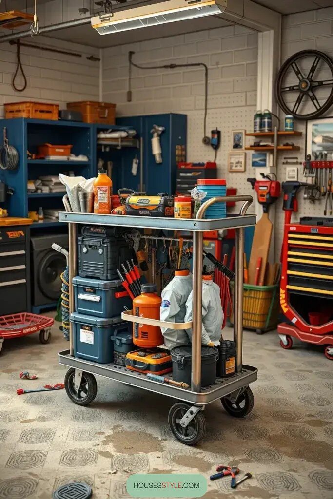 Turn a Rolling Cart Into a Repair Station - photo 2