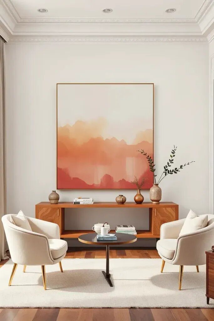 Ombre Dip-Dye Canvas Wall Art