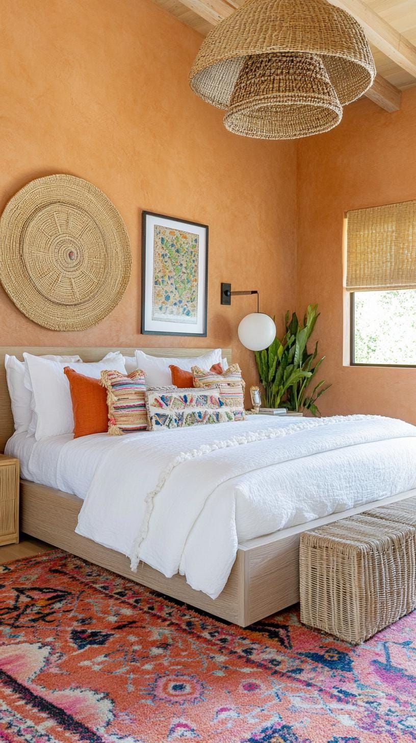 10. Warm Earthy Tones for Boho Bedrooms - photo 3