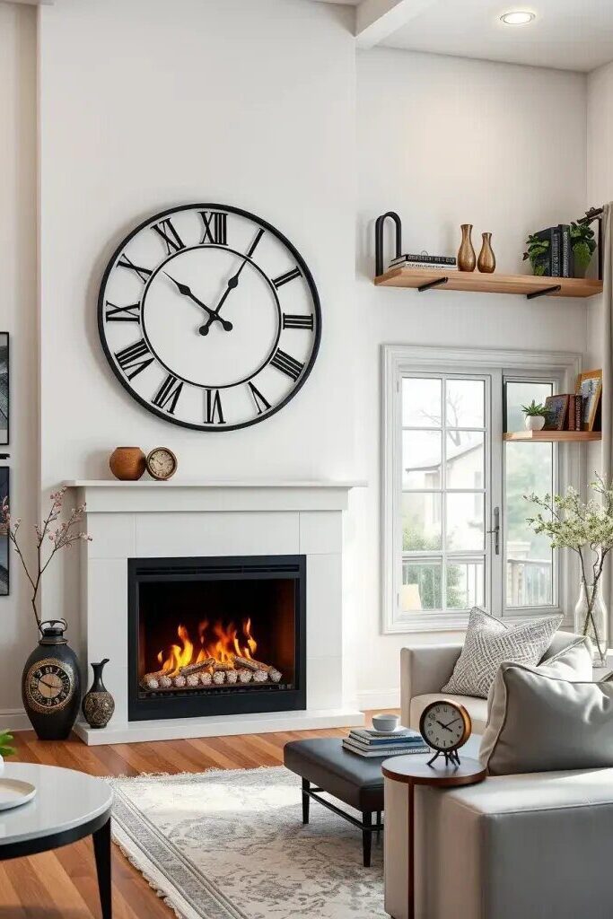 1. Adding Vintage Character to a Modern Living Room - photo 2