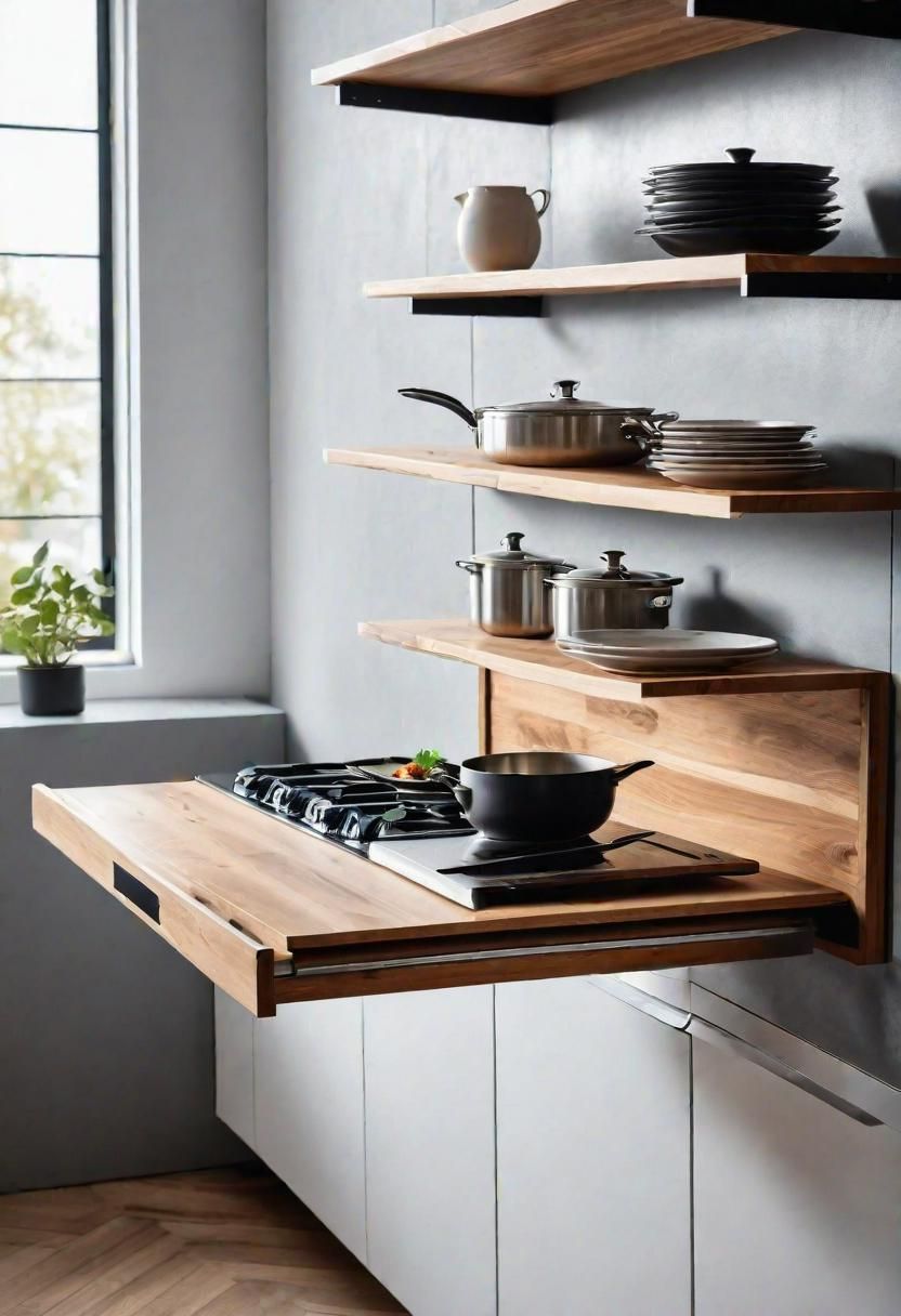 42. Convertible Shelf for Dining - photo 2