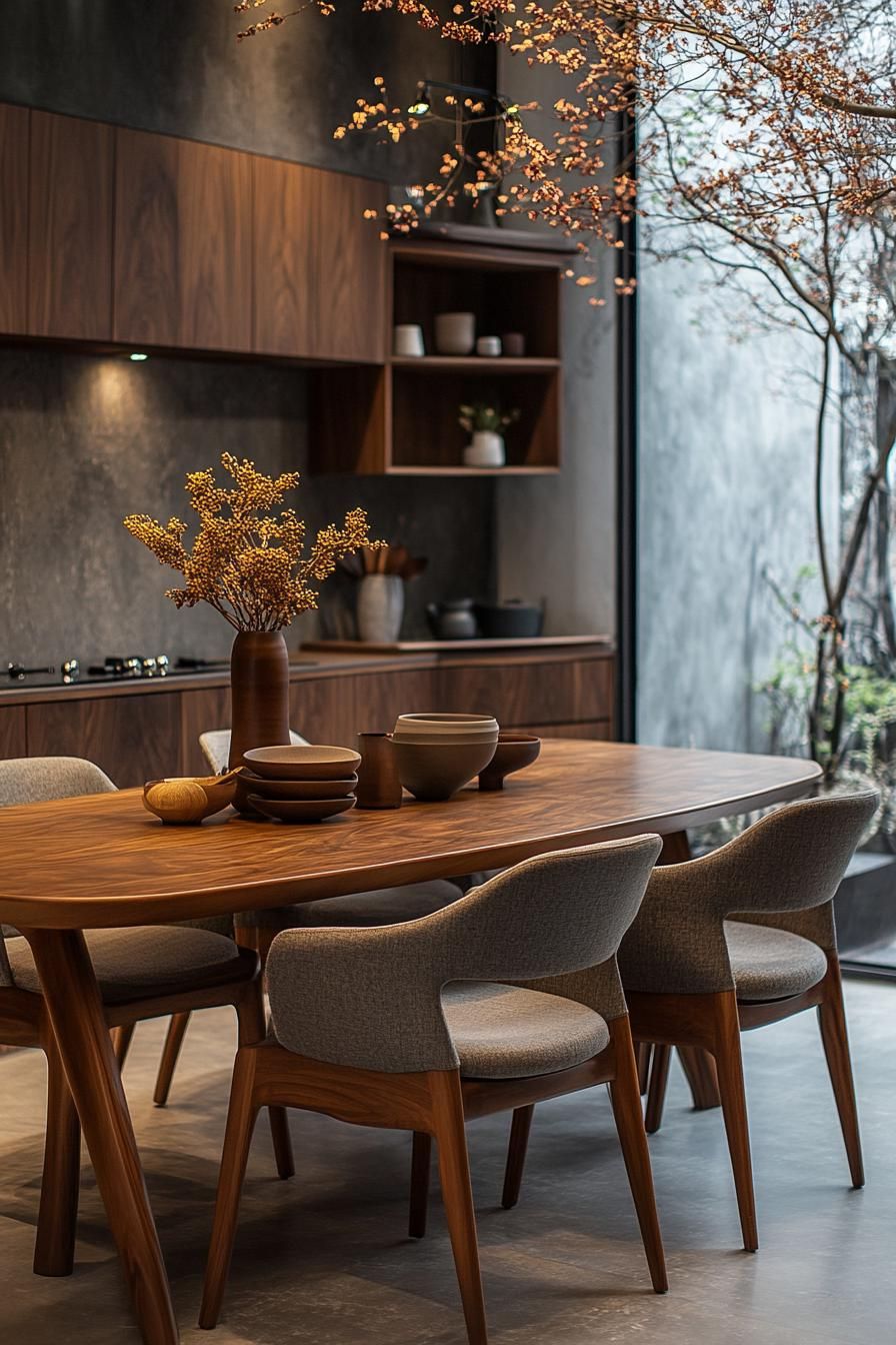 1. Elegant Dining Set Design Trend - photo 3