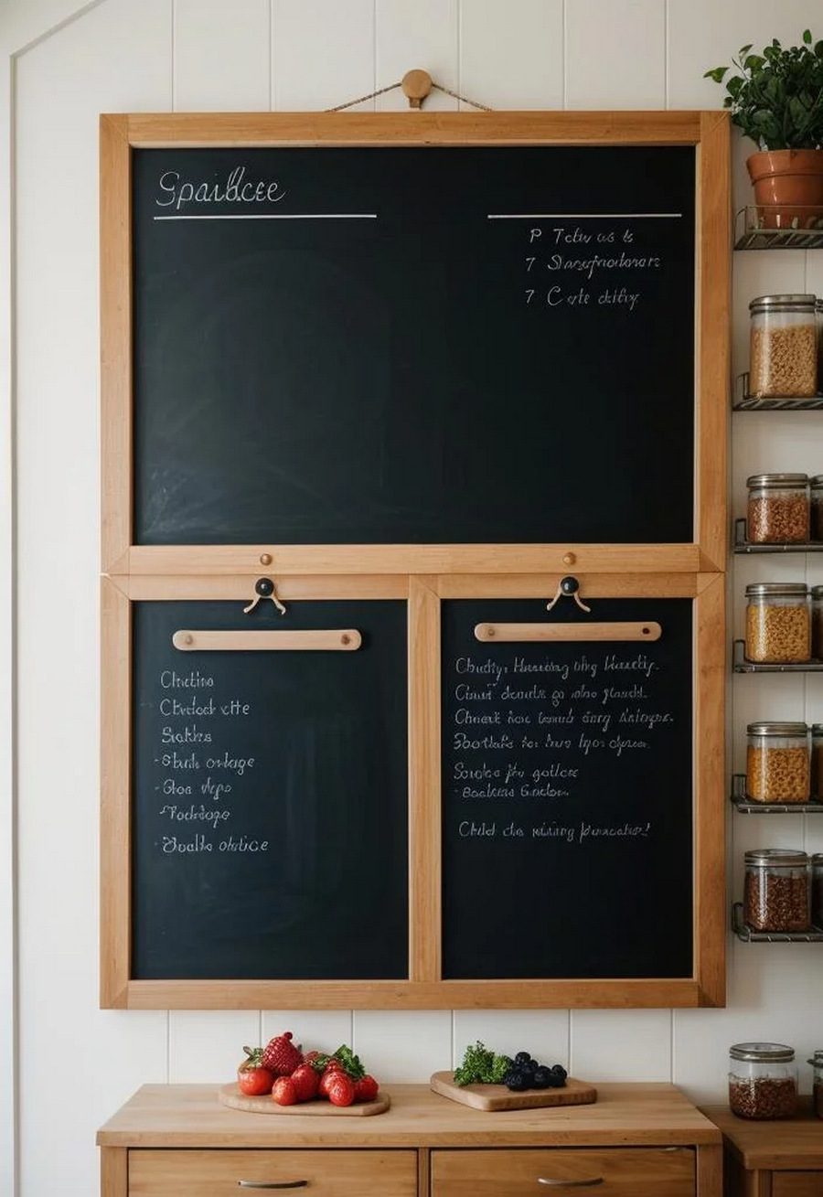 4. Chalkboard Pantry Door Makeover