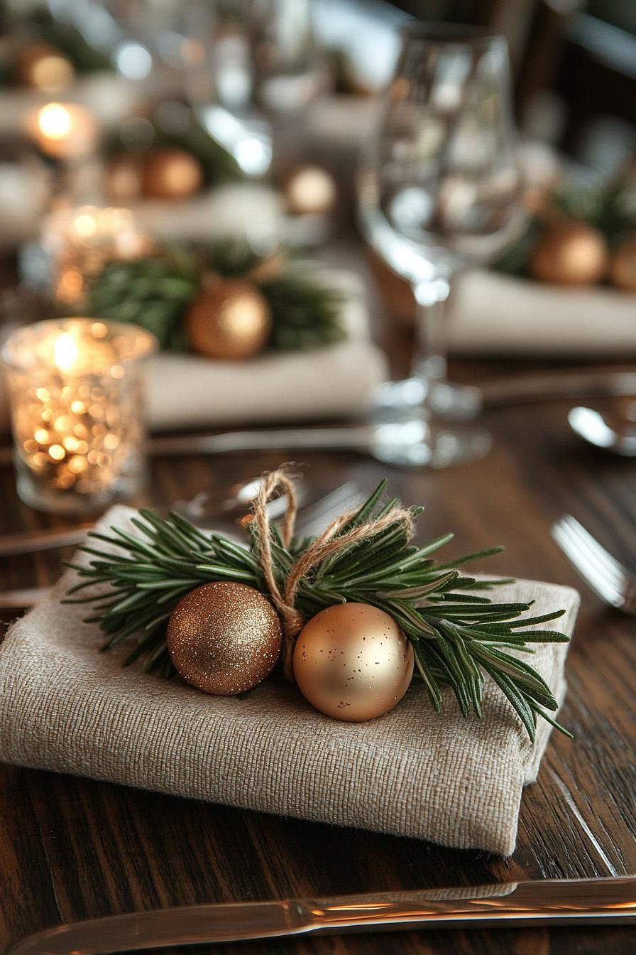 12. Rosemary Napkin Ring Inspiration - photo 3