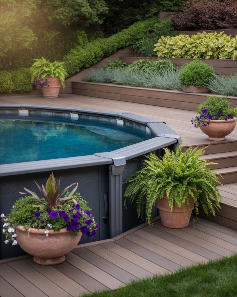3. Above-Ground Pools That Look Natural - photo 2