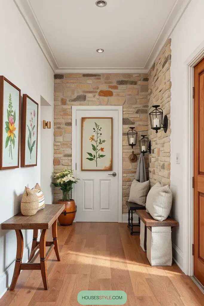 Combining Industrial Materials with Natural Elements